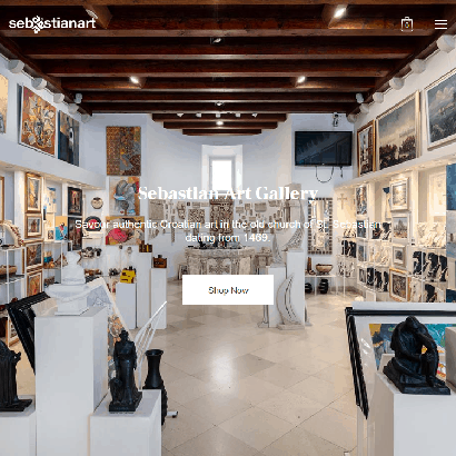 sebastian art gallery